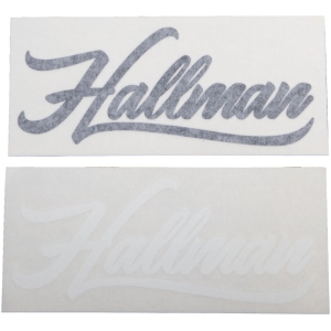 DECAL 7" DIECUT HALMN 2PK