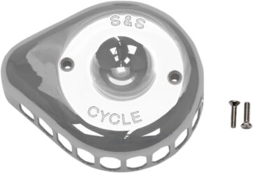 COVER AIR CLEANER MINI TEAR DROP CHROME