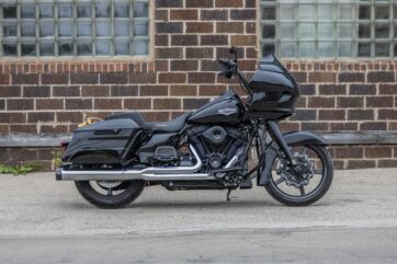 EXHAUST SYSTEM 2-1 SIDEWINDER CHROME W/BLACK END CAPS - Bild 3
