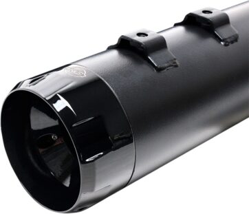MUFFLER 4.5" SLIP-ON MK45 BLACK CONTRAST CUT THRUSTER END CAP-JET-HOT® BLACK BODY FINISH - Bild 4