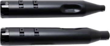 MUFFLER 4.5" SLIP-ON MK45 BLACK CONTRAST CUT THRUSTER END CAP-JET-HOT® BLACK BODY FINISH - Bild 2