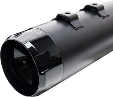MUFFLER 4.5" SLIP-ON MK45 BLACK CONTRAST CUT THRUSTER END CAP-JET-HOT® BLACK BODY FINISH - Bild 3