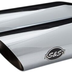 MUFFLER SLIP ON SLASH-CUT CHROME