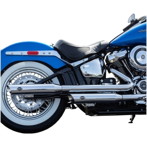 MUFFLER SLIP ON SLASH-CUT CHROME