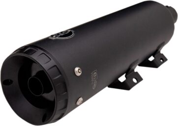 Grand National EC Euro 4 Slip-On Mufflers Black/Black