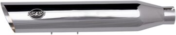 SLASH-CUT EC EURO 4 SLIP-ON MUFFLER CHROME