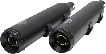 Grand National EC Euro 4 Slip On Mufflers Black/Black - Bild 3