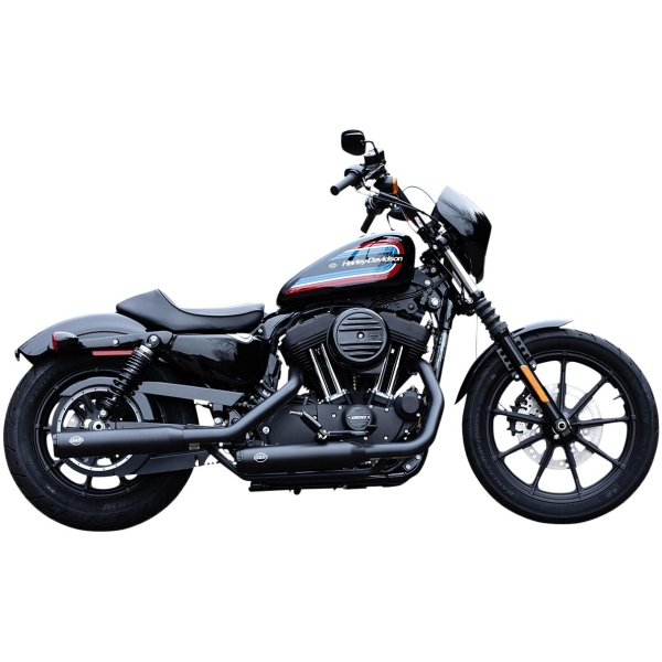 Grand National EC Euro 4 Slip On Mufflers Black/Black - Bild 4