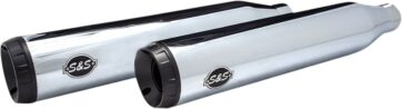 Grand National EC Euro 4 Slip-On Mufflers Chrome/Black - Bild 3