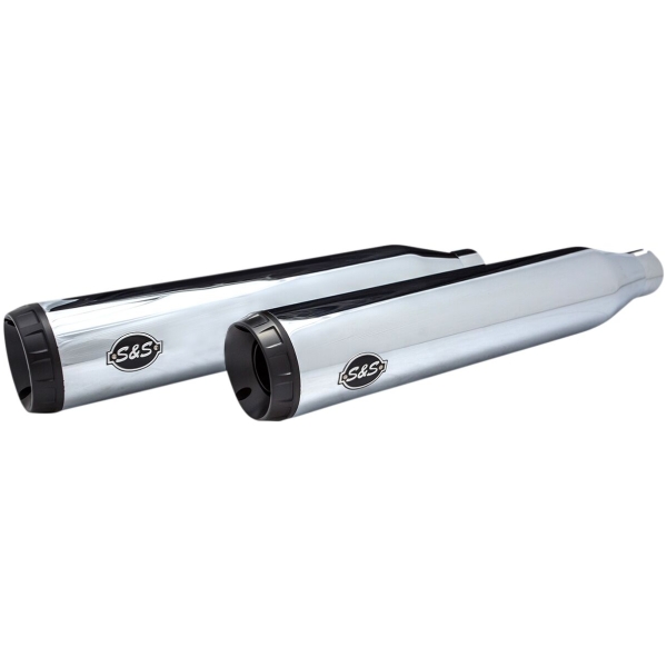 Grand National EC Euro 4 Slip-On Mufflers Chrome/Black - Bild 3