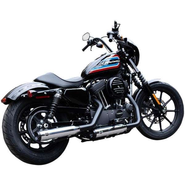 Grand National EC Euro 4 Slip-On Mufflers Chrome/Black - Bild 6