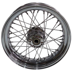 OEM Style 40-Spoke Wheels Chrome 17" 4,50" ABS Rear