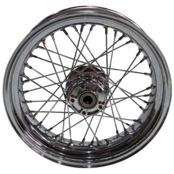Style 40-Spoke Wheels Chrome 21" 2,15" Non-ABS Front