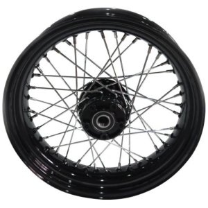 OEM Style 40-Spoke Wheels Black 19" 2,50" Non-ABS Front