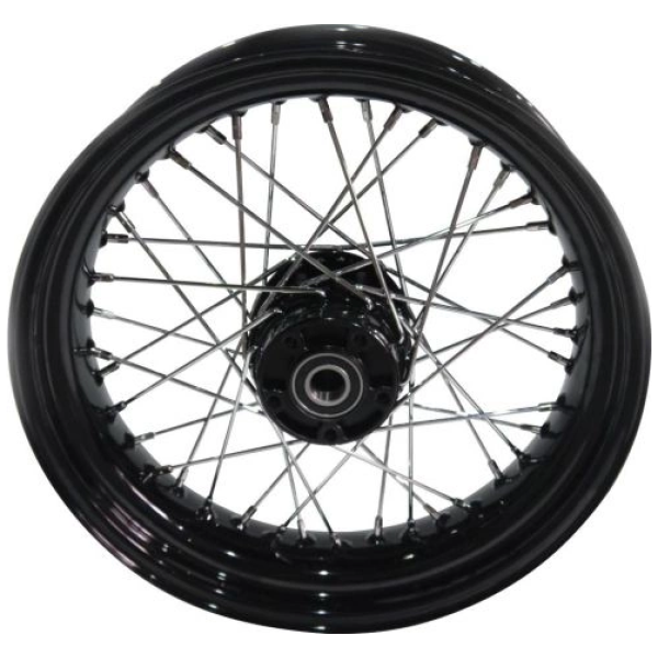 Style 40-Spoke Wheels Black 21" 2,15" Non-ABS Front