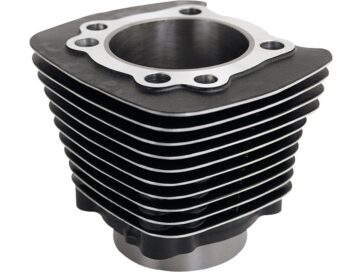86-20 Sportster1200cc Black Cylinders with polished fins For Evo
