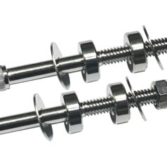 Tour Ease Mini Floorboards Bolt and Spacer Set Chrome