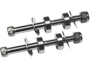 Tour Ease Mini Floorboards Bolt and Spacer Set Chrome