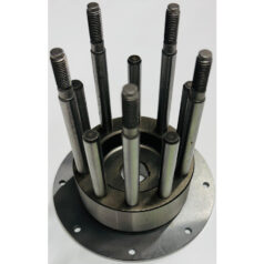 36-47 Knucklehead, 48-65 Panhead, 66-84 FL Shovel, 71-84 FX ShovelCLUTCH HUB 5 Fingers with Studs Cutch Hub with 5 Studs