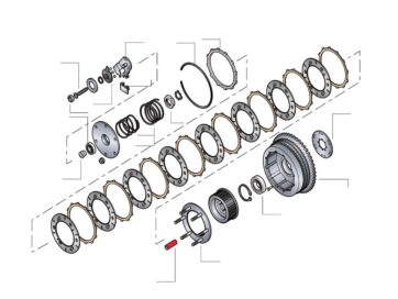 74-84 SportsterCLUTCH STUD SPACERS Clutch Stud Spacer