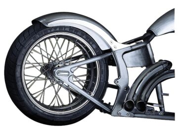 Diablo Rear Fender 7-1/4" Wide Rear Fender -  84-17 Softail