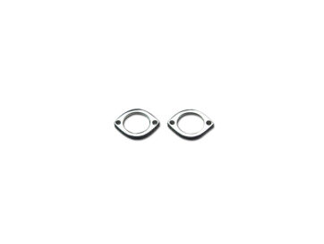 86-20 Sportster, 85-94 FX Model, 91-17 Dyna, 84-24 Softail, 85-24 Touring, 09-24 TrikeExhaust Flange Clamp Chrome