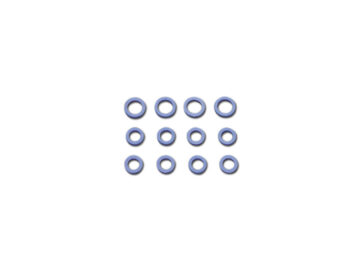48-65 Panhead, 71-79 FX Shovel, 66-79 FL ShovelBlue Silicone Push Rod Seals Large Seals Pack 100