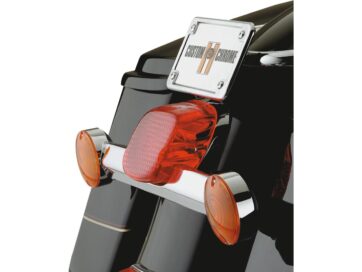 73-98 Sportster, 85-94 FX Model, 91-98 Dyna, 84-99 Softail, (except 97-99 FLSTS), 85-98 TouringLaydown Taillight Lens red lens
