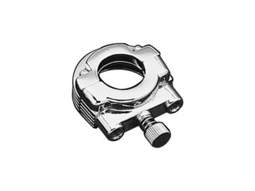 82-84 FL Shovel, 82-84 FX Shovel, 85-94 FX Model, 91-95 Dyna, 84-95 Softail, 82-95 Sportster, 86-95 TouringThrottle Clamp Set Chrome 1" Dual Cable