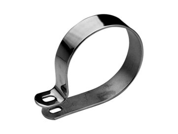 Stainless Steel Muffler Clamp 3-1/4" Muffler Clamp Chrome