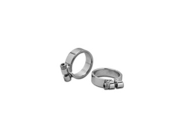 48-65 PanheadChrome Aircraft Style Exhaust Clamp Exhaust Clamp Chrome