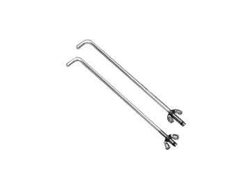 58-64 PanheadBattery Rod 6 V Battery Mounting Parts Chrome