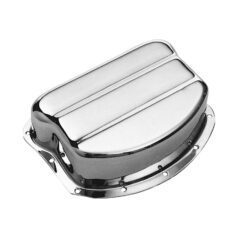 48-65 PanheadPan-Style Rocker Box Cover Show Chrome