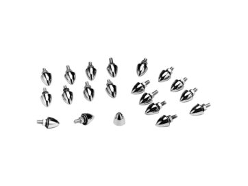 Krommet Screw Set Chrome