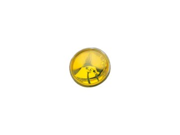 4 1/2" Sealed Beam Spotlight Insert Amber Non-Fluted Amber H4