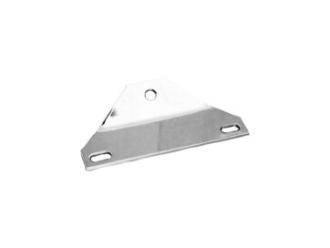86-87 XLH883, 87 XLH1100, 85 FXWG, 87 FXRC, 89 FXR, 89 FXRT, (except 87-89 FXLR, 89 FXRS, 86, 89 FXRSL)Bottom Mount Headlight Bracket Chrome
