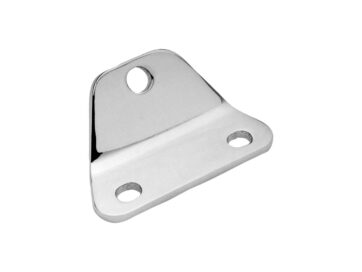 49-52 Flathead, 49-65 Panhead, 66-84 FL Shovel, (except 80-84 FLT, 81-84 FLTC)Bottom Mount Headlight Bracket Chrome