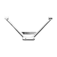Transmission Passenger Peg Bracket for Big Twins Chrome
