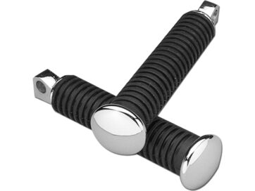 91-20 Sportster, (except 10-20 XL1200X, 11-20 XL1200C, 11-20 XL883L, 12-13, 15-16 XL1200V, 13 XL1200C ANV, 13-16 XL1200CA, 13-17 XL1200CB, 18 XL1200X ANX, 19-20 XL1200XS), 85-94 FX Model, 91-17 Dyna, (except 12, 14-16 FLD, 13 FLD103), 84-15 Softail, (except 08 FXCW, 08-11 FXCWC, 88-03, 07-12, 14-15 FLSTC, 90-00, 03-12, 14-15 FLSTF, 93-96, 05, 07-12, 14-15 FLSTN, 08-10 FLSTSB, 10-12, 14-15 FLSTFB, 11-12 FXS, 11 FLSTSE2, 12 FLSTSE3, 12, 14-15 FLS, 13 FXS 103, 13-14 FXSBSE, 13 FLS 103, 13 FLSTC 103, 13 FLSTC 103 ANV, 13 FLSTF 103, 13 FLSTFB 103, 13 FLSTN103, 14-17 FXSB, 14-15 FLSTNSE, 16-17 FXSE, 86-90 FLST, 97-03 FLSTS, 01-06 FLSTCI, 01-06 FLSTFI, 01-03 FLSTSI, 05 FLSTFSE, 05-06 FLSTNI, 05-06 FLSTSCI, 06 FLSTFSE2, 06 FLSTI, 07 FLSTSC), 02-17 V-RodExtended Pegs for Forward Controls Chrome