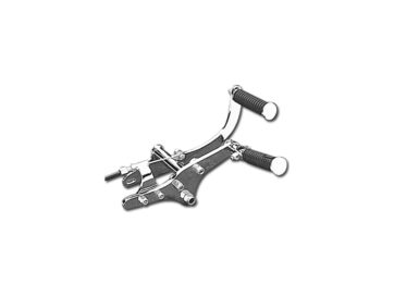 75-78 Sportster, (except 75-76 XLH, 75-76 XLCH)Mechanical Brake Linkage Forward Brake Kit Chrome