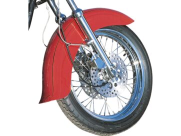 73-84 FX Shovel, 85-94 FX Model, 91-05 Dyna, 71-20 SportsterSkirted Front Fender Front Fender with Flip