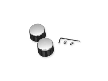 57-80 Sportster, 73-80 FL Shovel, 73-80 FX Shovel, 81 FXWGRear Axle Cover Hex: 1-1/4", round: 1-1/8" Chrome
