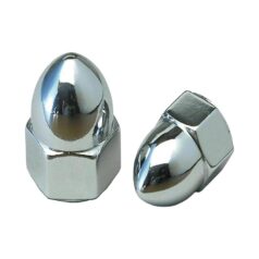 Acorn Nut Pack Chrome 5/16"-24 UNF