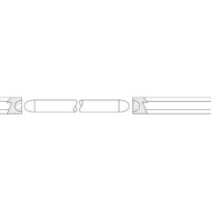 85-94 FX Model, 91-99 Dyna, 84-99 Softail, 86-99 TouringCLUTCH PUSH ROD