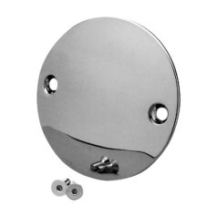70-20 Sportster, 70-84 FL Shovel, 71-84 FX Shovel, 85-94 FX Model, 91-98 Dyna, 84-99 Softail, 85-98 TouringDomed Point Cover 2-hole Chrome