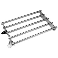 41-47 Knucklehead, 48-57 PanheadRetro Fender Luggage Rack Chrome