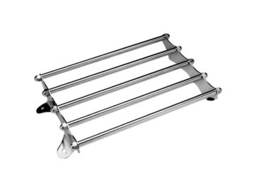 41-47 Knucklehead, 48-57 PanheadRetro Fender Luggage Rack Chrome