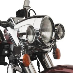 Frenched Spot Lamp Trim Chrome