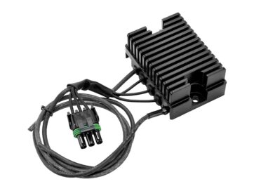Touring22 AMP High-Performance Regulator Black - Harley 81-88