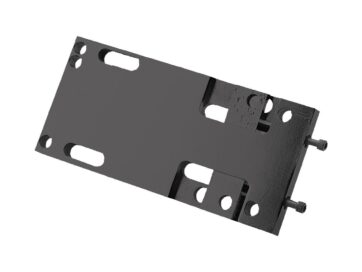 79-84 FL Shovel, (except 80-84 FLT, 81-84 FLTC), 79-84 FX Shovel, (except 82-84 FXR, 82-84 FXRS, 83-84 FXRT), 84-86 SoftailAdjustable 4-Speed Transmission Mounting Plate